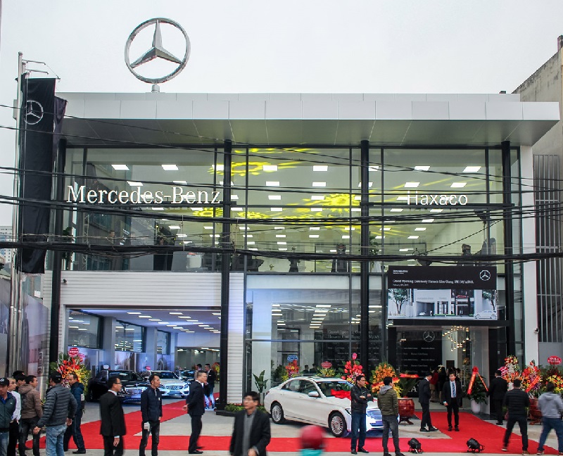 Danh sách đại lý/showroom Mercedes-Benz tại Hà Nội