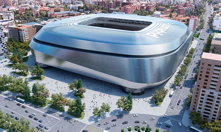 Sân vận động Estadio Santiago Bernabeu chứa nhiều điều độc đáo