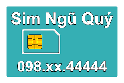 Sim Ngũ Quý 44444 Chỉ Từ 【4,9 Triệu】 - Sim Ngũ Quý 4 Đẹp