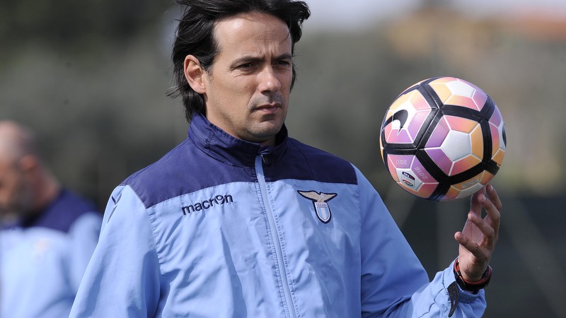 Huấn luyện viên Simone Inzaghi bắt đầu sự nghiệp chỉ đạo của mình với Lazio